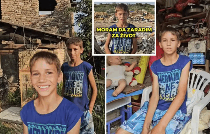 Dječak bez majke ganuo Srbiju do suza: Kopao po deponiji da bi preživio, sada mu se ostvaruju snovi - featured image