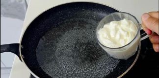 Samo sipajte JOGURT u kipuću vodu, dodajte brašno i ne morate ujutro ići u prodavnicu Skoro NIKO za to ne zna!