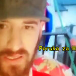 Mladić iz Srbije poslao poruku Hrvatima: “Iza mene je srpska zastava, na meni srpski dres – slušajte me dobro kad vam kažem ovo”