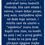 Moja svekrva je vjerovala da joj iskorištavam sina…