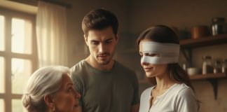 “Ne pitajte ništa, samo je prihvatite,” rekao je sin. Tajna koju je njegova žena krila ispod zavoja bila je dokaz njene ljubavi. “Ne pitajte ništa, samo je prihvatite,” rekao je sin. Tajna koju je njegova žena krila ispod zavoja bila je dokaz njene ljubavi. - featured image