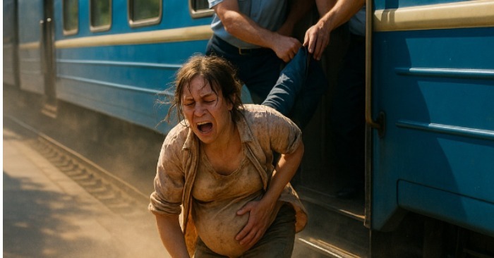 Trudnu beskućnicu izbacili su iz voza zbog “vožnje bez karte” — ali ubrzo je voz zaustavljen: ostavila je u vagonu nešto što je promenilo sve - featured image Trudnu beskućnicu izbacili su iz voza zbog “vožnje bez karte” — ali ubrzo je voz zaustavljen: ostavila je u vagonu nešto što je promenilo sve - featured image