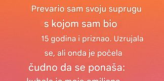 Prevario sam svoju suprugu s kojom sam bio 15 godina… Prevario sam svoju suprugu s kojom sam bio 15 godina… - featured image
